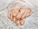 囲い込みオーロラリボンネイル