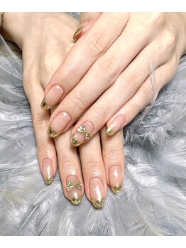 プリティ(Pretty)/ゴールドガラスフレンチ