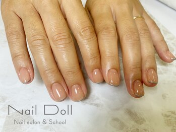 ネイルドール(Nail Doll)/ワンカラーメタリックシルバー