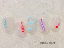 サニーデイズ ネイルアンドビューティー 曙橋店(SunnyDays Nail&Beauty)/シンプル　初回￥７500 オフ無料