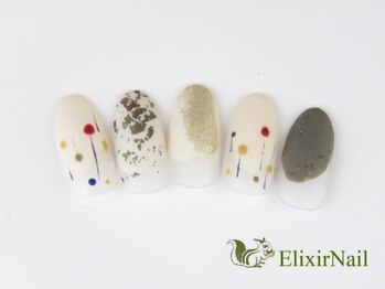 エリクサーネイル 五反田(Elixir Nail)/定額b カジュアル/クーポン使用