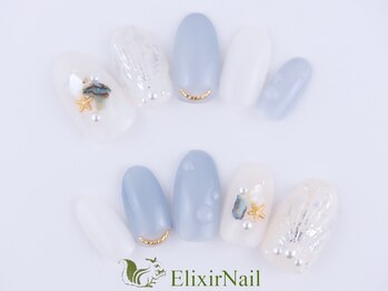 エリクサーネイル 池袋(Elixir Nail)/定額a シンプル/クーポン使用