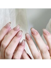 ピンキーネイル(Pinky Nail)/ガラスフレンチ