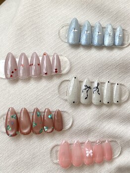 ビューティーリミの写真/【トレンド・季節に合わせた定額コース★】人気のマグネット/オーロラ/ミラーも対応♪モチの良さにも自信◎