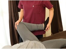 やわらぎふくろうの雰囲気（骨盤を整え足腰を楽に。）