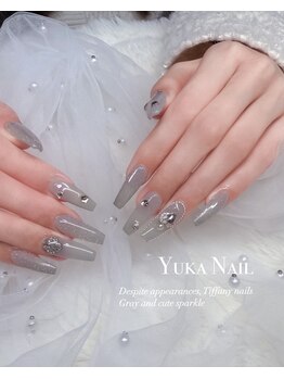 ユカネイル(Yuka Nail)/冬♪ちゅるんっグレージュネイル
