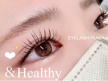 アイラッシュプラザ 横浜西口の写真/話題の&healtyy(アンドヘルシー)で盛れるのに上品な目元に◎マツエク×まつげパーマで上向きまつげキープ!