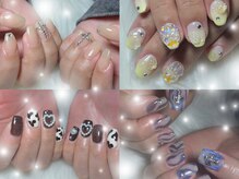 アクセルエルヴェ 鹿沼店(AXCEL E'LEVER)の雰囲気（ちゅるちゅる/推しネイル／長さだし）