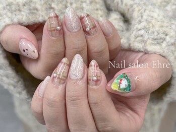 ネイルサロン エーレ 梅田店(Ehre)/HAND アート10本コース ¥9500