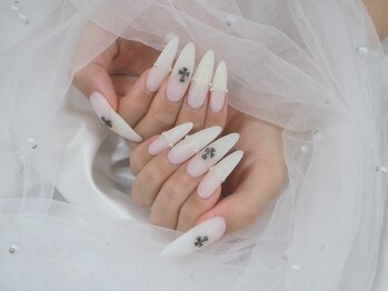 nailsalon amore 心斎橋店【長さだし/持ち込み/スカルプ/フィルイン/定額】/シンプルクロム13420円