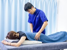 シモダテの雰囲気（心地よい手技で、筋肉の緊張やコリを丁寧にほぐします。）