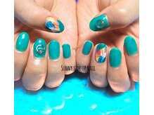 サニーサイドアップ ネイル(Sunny SideUp nail)/drawing art.