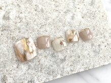 サロン ド モモ(salon de momo)/【foot】華やかデザイン