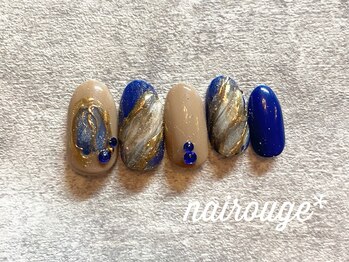 ネイル―ジュ 札幌大通店(nairouge*)/アースネイル♪