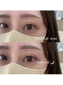 ザ バーム スリー 西船橋店(THE BALM three)/【まつげパーマ】ムーンロッド