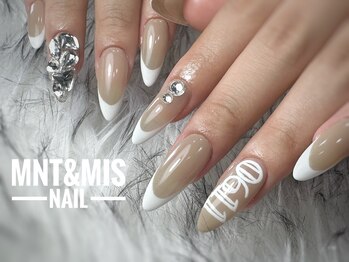 ミントアンドミスネイル(Mnt&Mis NAIL)/持ち込みデザイン　¥9800～