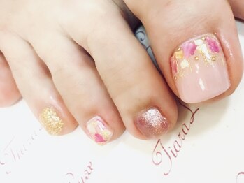 ティアラリュクス 東林間店(Tiara Luxe)/シェルフットネイル