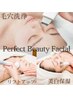 【毛穴洗浄/引き締め/美白保湿】Perfect Beauty Facial (顔＋ヘッド) ¥7,900