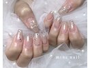 チェーンリボンネイル