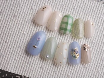 ミリカネイル(mirica nail)/spring design
