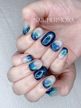 エルモサの写真/大人気のニュアンスネイルでおしゃれな指先に仕上げたい方必見☆個性派ネイルもお任せ!!持ち込みOK◎