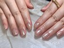 ナチュラルミラーネイル