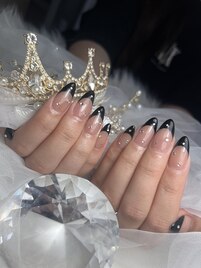 黒フレンチ