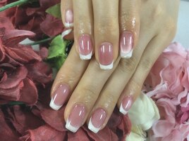 【高原】マグネット×白フレンチ