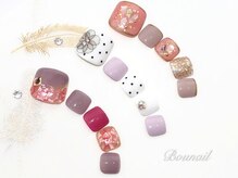 ネイルアンドアイラッシュ ボネール 銀座店(lash Bounail)/エレ　フット 9980円