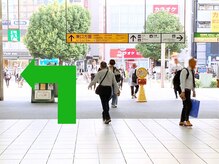 フィアートアイ 赤羽(Fiato eye)/2.【東口】を出て【左】へ