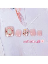 ネイルサロン 優/【フット定額】シンプルデザイン