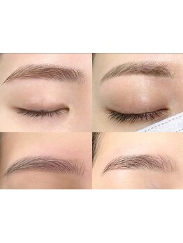 アイブロウメニューがあるサロン