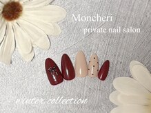 モンシェリ(Moncheri)/リボン×ドット