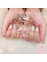 エヌ(N)/クリスマスネイル