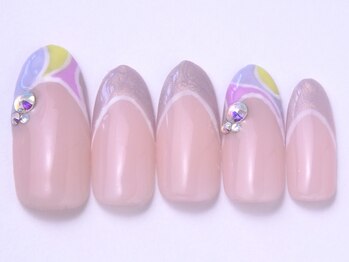 ネイリックス 栄ガスビル(NAILX)/プッチ柄