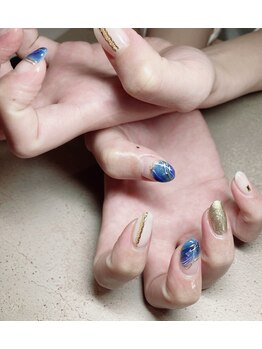 ラグネル(Luxnal)/ニュアンスネイル