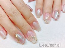 レアレアネイル(Lealeanail)/【パラジェル】ニュアンスネイル