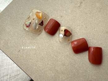 ブランロール 中目黒店(Blanl'or)/秋シェルネイル