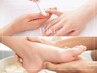 セット割【ハンド＆フットケア】角質ケア＋赤色LED照射20分