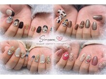 毎月通いやすい、持ち込みデザインや定額デザイン\8800が充実