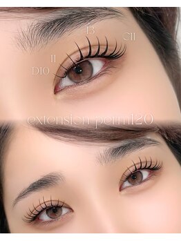 ハリス(HARIS)/エクステパーマ120本