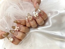 リリー(Lily)/持ち込み/キルティング/冬ネイル