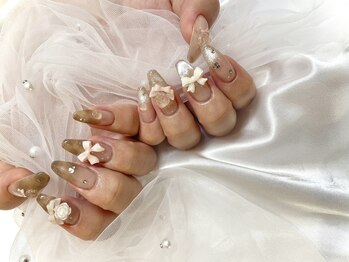 持ち込み/キルティング/冬ネイル