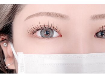 ファストラッシュ 渋谷(FAST LASH)/透明感UPの束感LEDマツエク