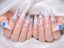 マーメイド¥海雨ネイル
