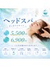 【眼精疲労・頭のだるさ・睡眠不足に】ドライヘッドスパ60分5500円