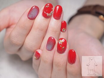 オトナネイル(otona nail)/シェルフラワーワイヤーネイル