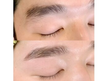 アイデュース 砺波店(eyesalon eyeduce)/メンズもアイブロウWAX!