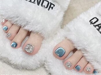ベストネイル 池袋東口店(Best Nail)の写真/《オシャレは足元から！》フットネイルならではのデザインも◎普段ハンドネイルができない方にもおすすめ◎