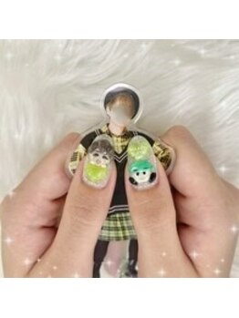 プリュム(Plume)/3D/推しネイル/キャラクター